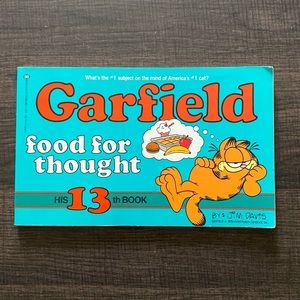 ⚡️FINAL SALE!!⚡️Garfield Food for Thought Comic Book Copyright 1987